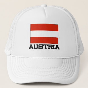 Austria Flag Trucker Hat