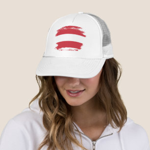 Austria flag trucker hat