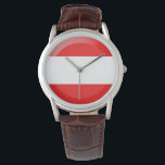 Austria flag watch<br><div class="desc">Flag of Austria</div>