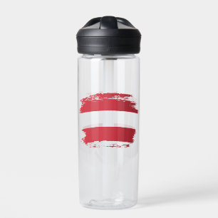 Austria flag water bottle