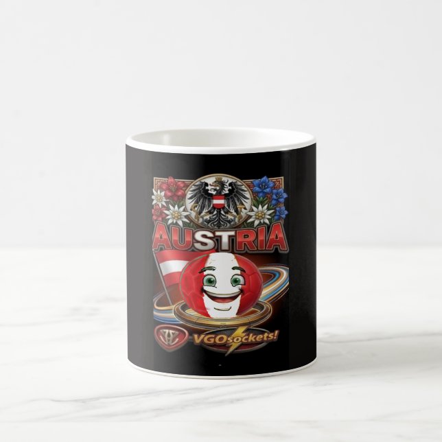Austria-GBall-01 Coffee Mug (Center)