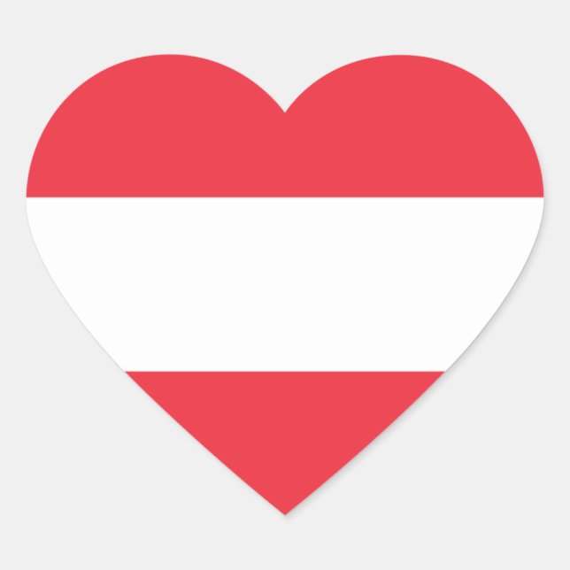 austria heart sticker (Front)