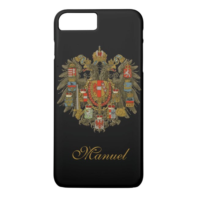 Austria Hungary PERSONALIZED Case-Mate iPhone Case (Back)