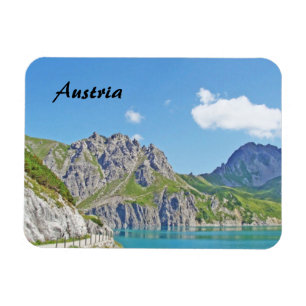 Austria Landscape in Vorarlberg Magnet