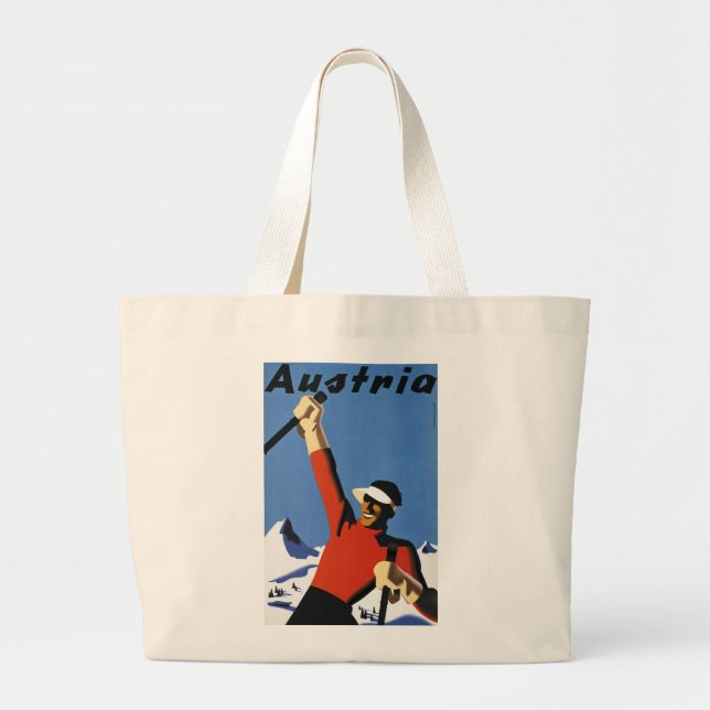Austria Large Tote Bag (Front)