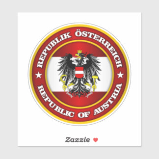 Austria Medalion Sticker