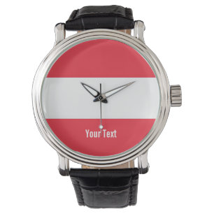 Austria National Flag Watch