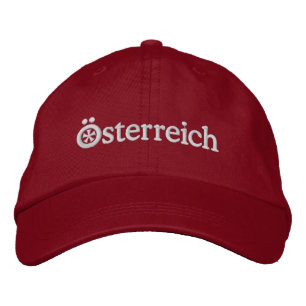 Austria - Osterreich Embroidered Hat