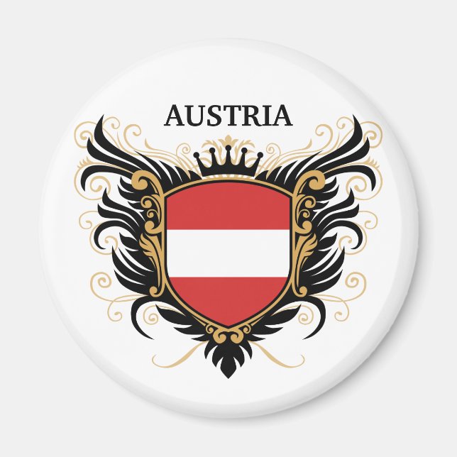 Austria [personalise] magnet (Front)