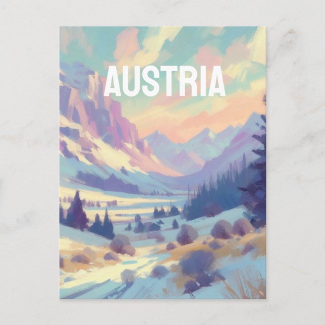 austria postcard (Front)