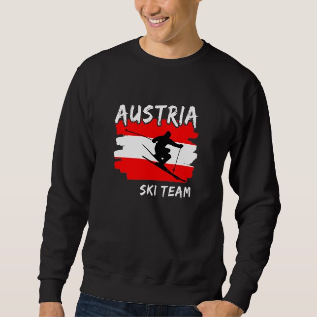Austria Ski   Sweatshirt (Front)