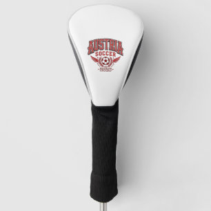 Austria Soccer 2026 Soccer Bold Country Typography Golf Head Cover