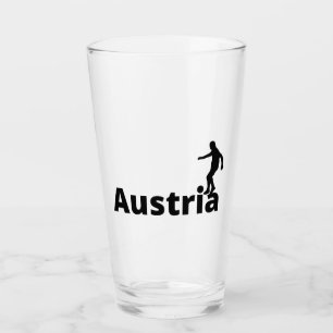 Austria soccer  glass