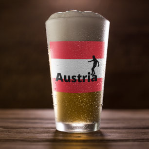 Austria soccer glass
