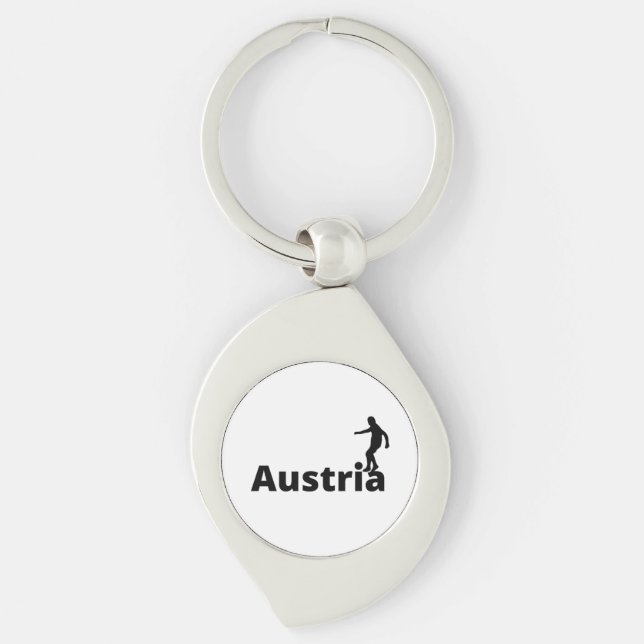 Austria soccer  key ring (Front)