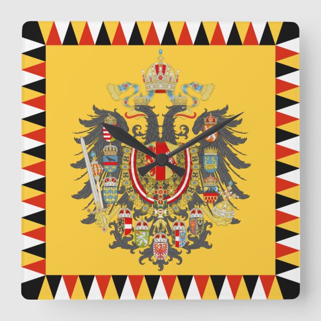 Austria Square Wall Clock (Front)
