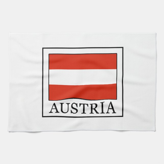 Austria Tea Towel (Horizontal)
