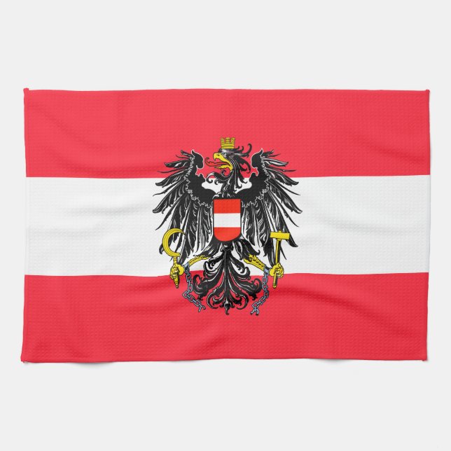 Austria Tea Towel (Horizontal)