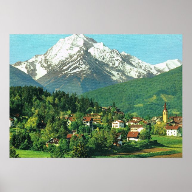 Austria, Tyrol, Igles near Innsbruck Poster (Front)