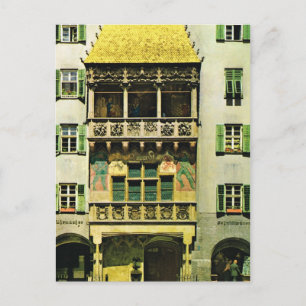 Austria, Tyrol, Innsbruck Golden roof Postcard