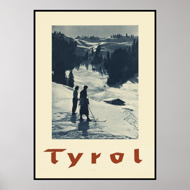 Austria Tyrol Poster (Front)