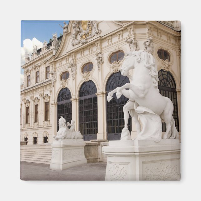 Austria, Vienna, Belvedere Palaces, Upper Magnet (Front)