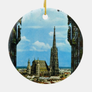 Austria, Vienna, St Stephen's Cathedral Ceramic Tree Decoration