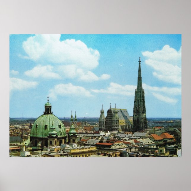 Austria, Vienna, St Stephen's cathedral Poster (Front)