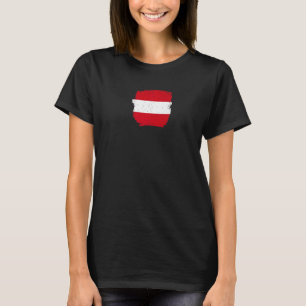 Austria Vintage Austrian Flag 1 T-Shirt