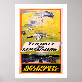 Austrian 8th War Loan (white) Poster