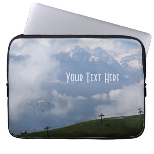 Austrian Alps custom laptop sleeves