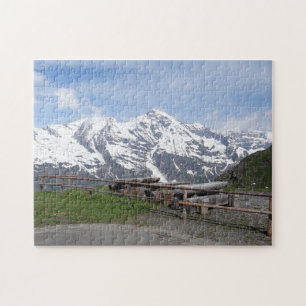 Austrian Alps custom photo puzzle