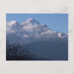 "Austrian Alps" custom postcard
