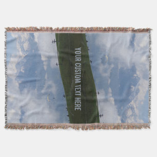 Austrian Alps custom throw blanket