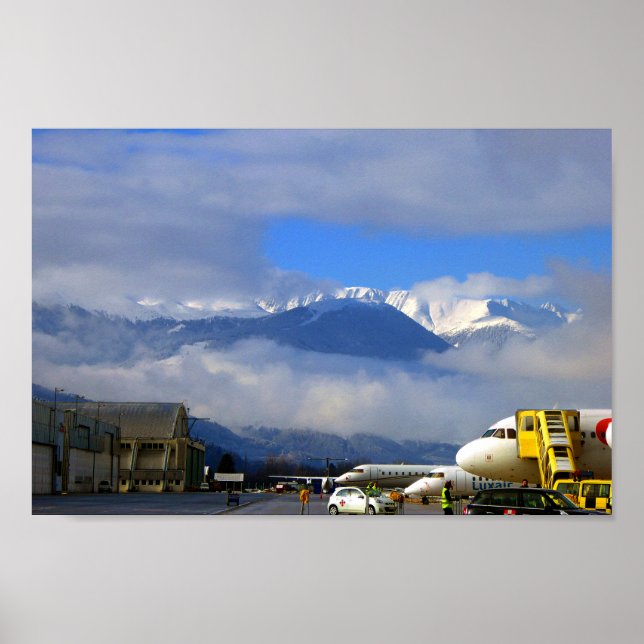 Austrian Alps Mountain Landscape Tirol Austria Poster (Front)