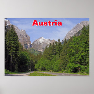 Austrian Alps Poster