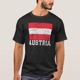 Austrian Austria Flag Pride Roots Country Family N T-Shirt