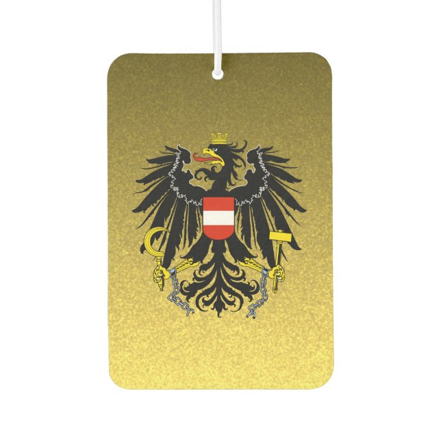 Austrian coat of arms T-Shirt Car Air Freshener (Front)
