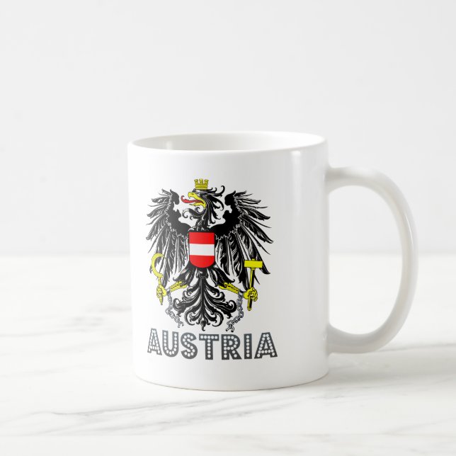 Austrian Emblem Coffee Mug (Right)