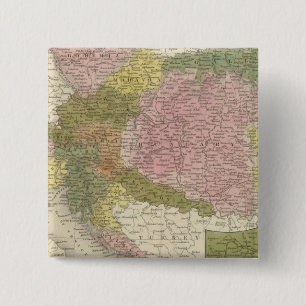 Austrian Empire 2 15 Cm Square Badge