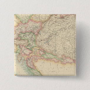 Austrian Empire 4 15 Cm Square Badge