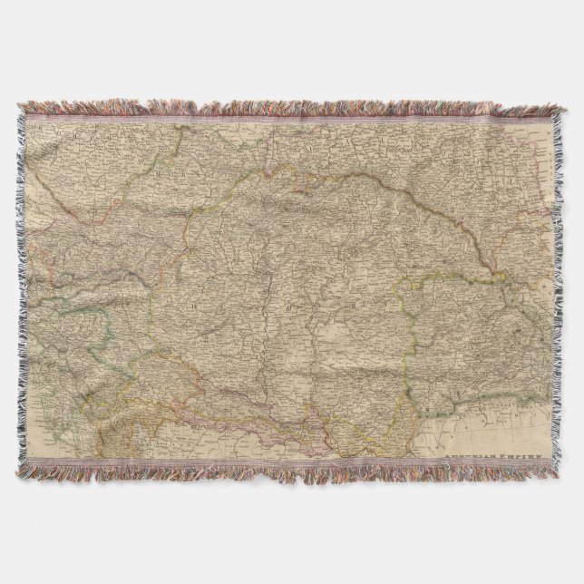 Austrian Empire 5 Throw Blanket (Front)