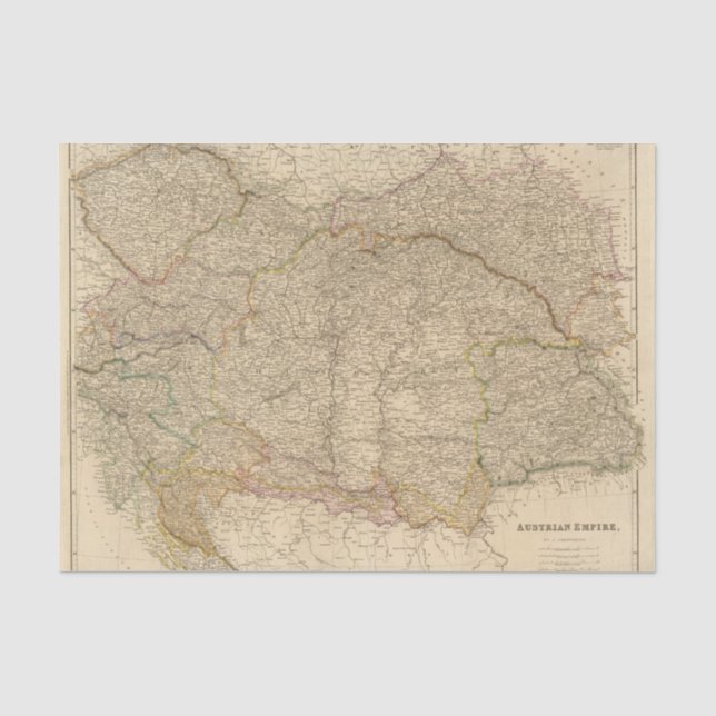 Austrian Empire 5 Tissue Paper (Front)