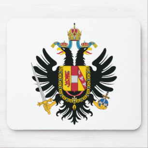 Austrian Empire Coat of Arms (1815) Mouse Pad