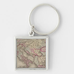 Austrian Empire, Italy, Turkey in Europe, Greece 2 Key Ring