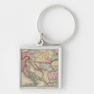 Austrian Empire, Italy, Turkey in Europe, Greece Key Ring