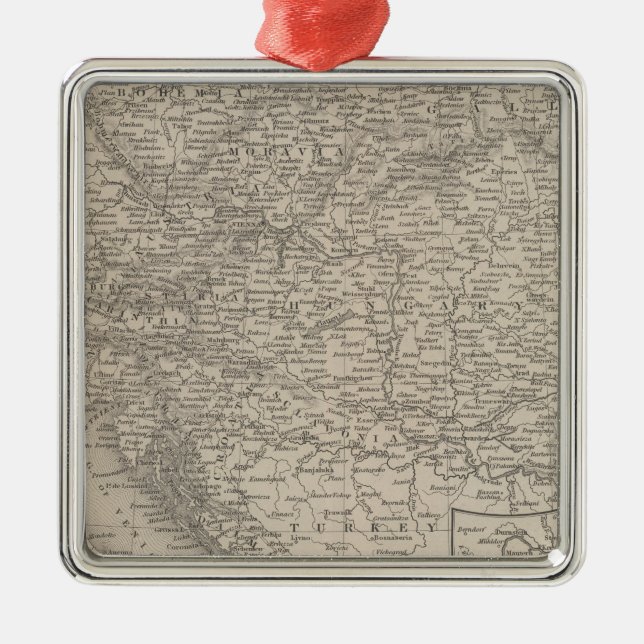 Austrian Empire Metal Tree Decoration (Front)