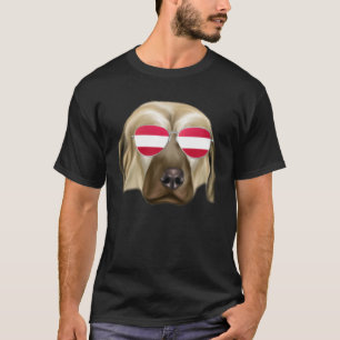 Austrian Flag Anatolian Shepherd Dog Dog Austria P T-Shirt
