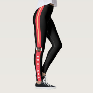 Austrian Flag & Austria fashion patriots /sports Leggings