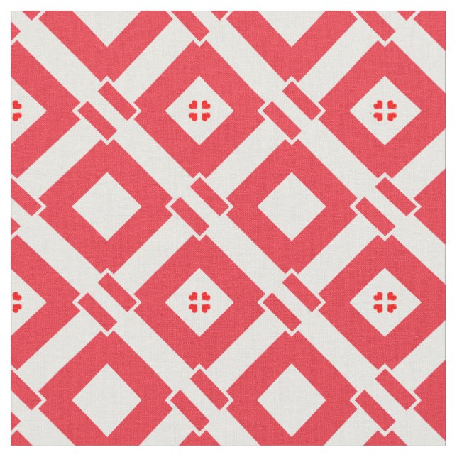 Austrian Flag & Austria Trendy Fabric fashion (Close Up)